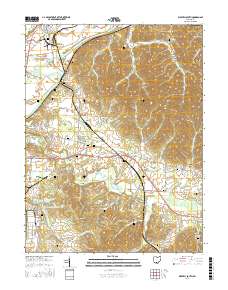 Waverly South 2016 topographic map thumbnail