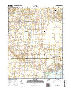 Waynesfield 2016 topographic map thumbnail