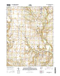 West Alexandria 2016 topographic map thumbnail