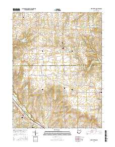 West Elkton 2016 topographic map thumbnail