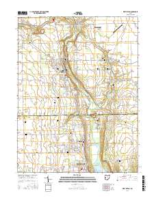 West Milton 2016 topographic map thumbnail