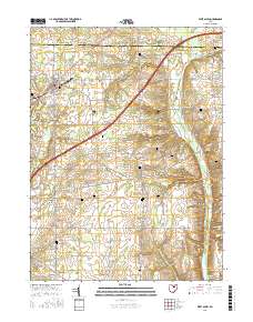 West Salem 2016 topographic map thumbnail