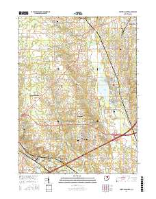Westfield Center 2016 topographic map thumbnail