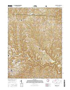 Woodsfield 2016 topographic map thumbnail