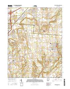 Yellow Springs 2016 topographic map thumbnail