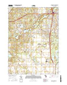Schoolcraft NW 2017 topographic map thumbnail