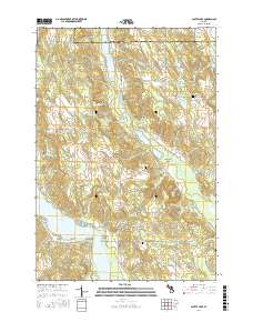 Scotts Lake 2017 topographic map thumbnail