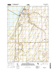 Sebewaing 2017 topographic map thumbnail