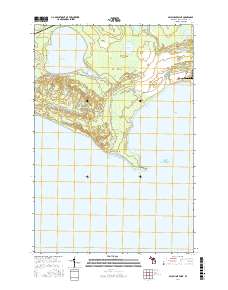 Seul Choix Point 2017 topographic map thumbnail