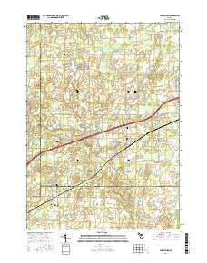 Shaftsburg 2017 topographic map thumbnail