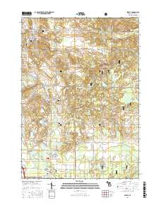 Shelby 2017 topographic map thumbnail
