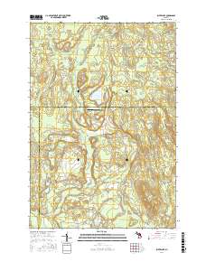 Silver Lake 2017 topographic map thumbnail