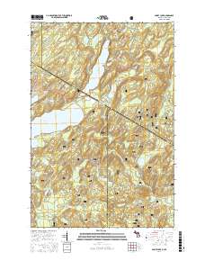 Smoky Lake 2017 topographic map thumbnail