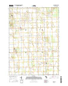 Snover 2017 topographic map thumbnail