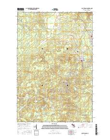 South Range 2017 topographic map thumbnail