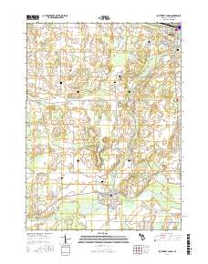Southwest Albion 2017 topographic map thumbnail
