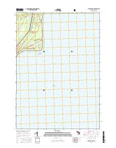 Spencer Lake 2017 topographic map thumbnail