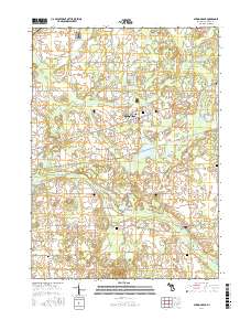 Spring Arbor 2017 topographic map thumbnail