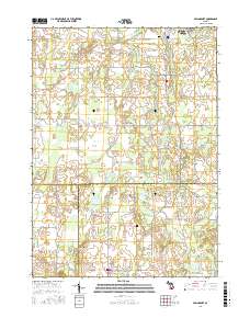 Springport 2017 topographic map thumbnail
