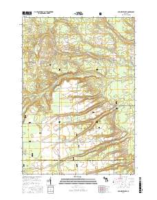 Sprinkler Lake 2017 topographic map thumbnail