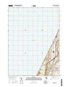 Stevensville 2017 topographic map thumbnail