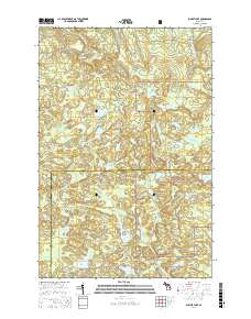 Summit Lake 2017 topographic map thumbnail