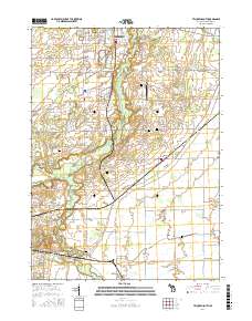 Tecumseh South 2017 topographic map thumbnail
