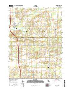 Tekonsha 2017 topographic map thumbnail