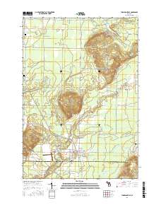 Thompsonville 2017 topographic map thumbnail