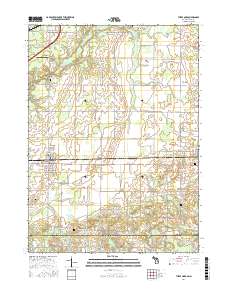 Three Oaks 2017 topographic map thumbnail