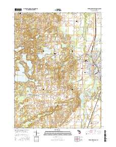 Three Rivers West 2017 topographic map thumbnail