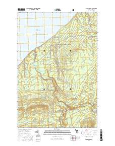 Tiebel Creek 2017 topographic map thumbnail