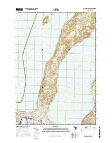 Traverse City SE 2017 topographic map thumbnail