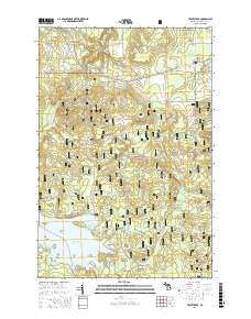 Trout Creek 2017 topographic map thumbnail
