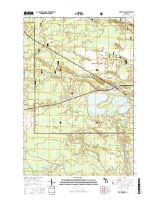 Trout Lake 2017 topographic map thumbnail