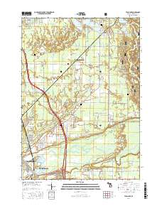 Twin Lake 2017 topographic map thumbnail