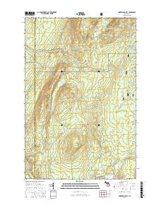 Underwood Hill 2017 topographic map thumbnail