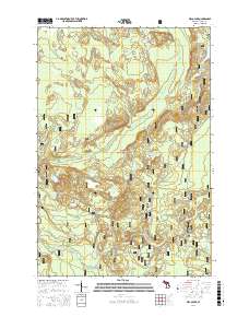 Waco Lake 2017 topographic map thumbnail
