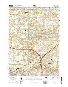 Wacousta 2017 topographic map thumbnail