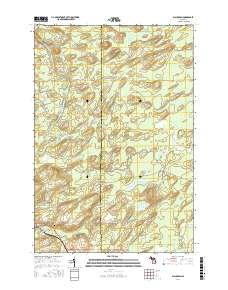 Waucedah 2017 topographic map thumbnail
