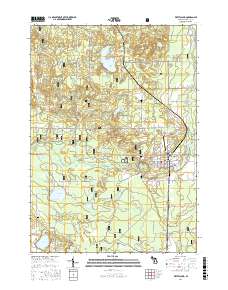 White Cloud 2017 topographic map thumbnail