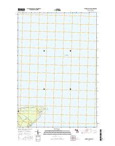Whitefish Point 2017 topographic map thumbnail