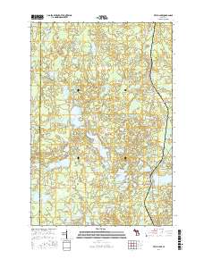 Witch Lake 2017 topographic map thumbnail