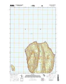 Wood Island 2017 topographic map thumbnail