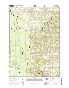 Woodville 2017 topographic map thumbnail
