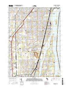 Wyandotte 2017 topographic map thumbnail