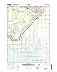 Algonac 2017 topographic map thumbnail