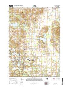 Allegan 2017 topographic map thumbnail
