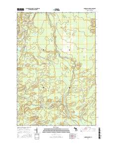 Anderson Lake 2017 topographic map thumbnail