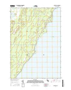 Arthur Bay 2017 topographic map thumbnail